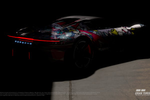Artysta street art przemaluje samochód Porsche na oczach świata
