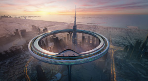 Wokół najwyższego budynku świata zaprojektowali olbrzymi pierścień