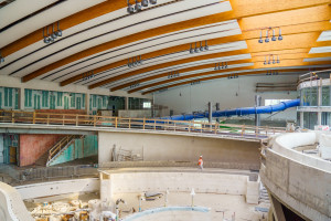 Fabryka Wody w Szczecinie. Najnowsze wieści i zdjęcia z budowy najnowocześniejszego aquaparku w Polsce
