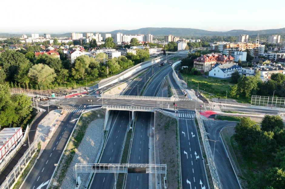 Trasa Łagiewnicka - to jedna z najważniejszych inwestycji Krakowa w ostatnich latach, fot. Budimex