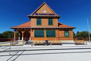PKP odmieniły dworzec w Zajezierzu. Z dbałością o historyczne detale