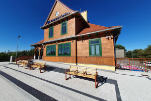 PKP odmieniły dworzec w Zajezierzu. Z dbałością o historyczne detale