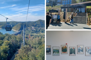 Kolej gondolowa nad zaporą w Solinie: odwiedziliśmy najnowszą atrakcję turystyczną w Bieszczadach