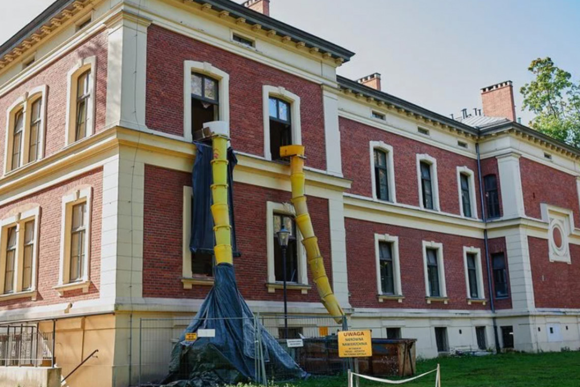 63 mln złotych na remont szpitala Jonschera. Trwa modernizacja łódzkiego obiektu, fot. UMŁ 63 mln złotych na remont szpitala Jonschera. Trwa modernizacja łódzkiego obiektu