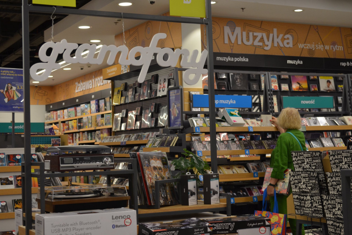 Kolejna metamorfoza salonu Empik w Future Store