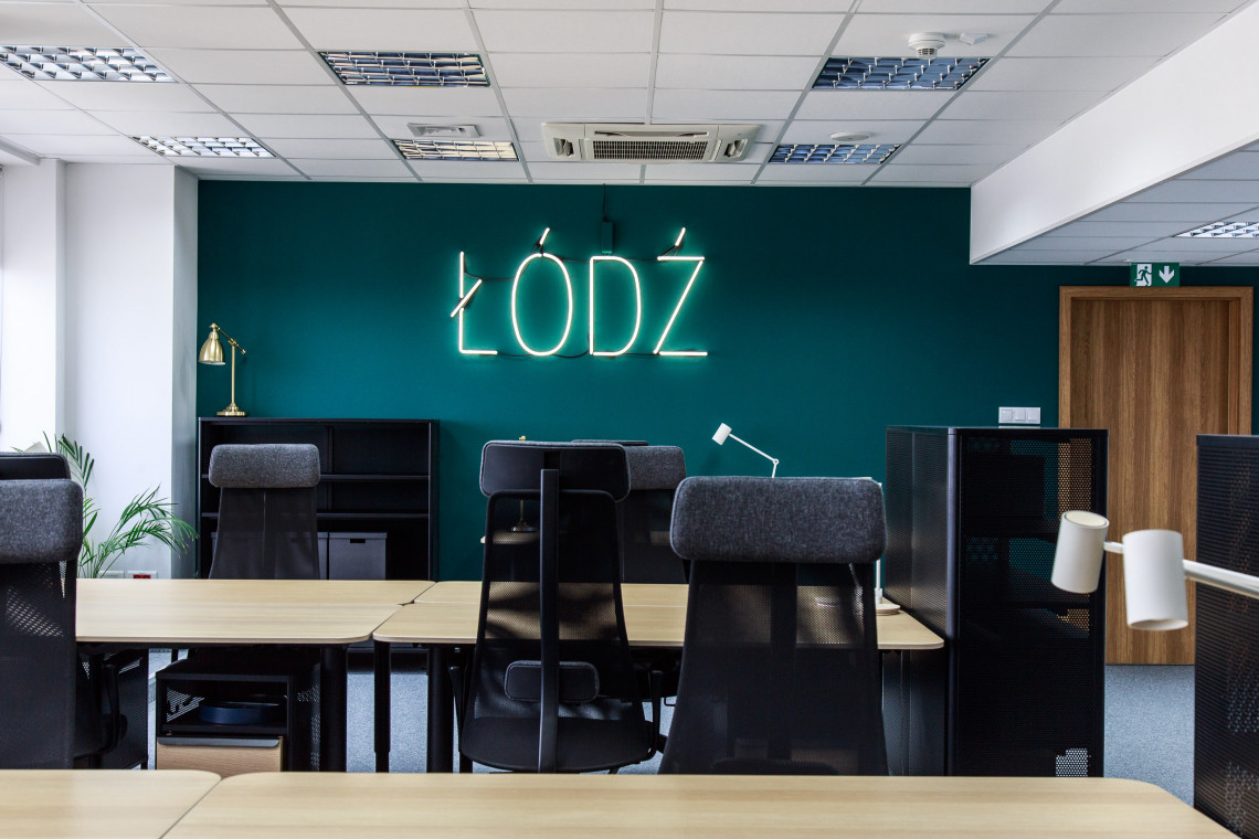 W najwyższym budynku Łodzi powstał coworking