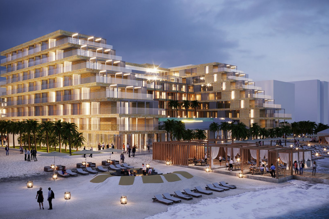 Hotel w Albanii, projekt Tremend, fot. mat. Tremend Mimo kryzysu gospodarczego architekci z Tremend nie zwalniają tempa