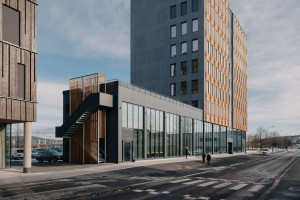Jeden z najwyższych drewnianych budynków w Norwegii aspiruje do miana najbardziej ekologicznego