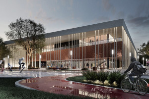 Hala sportowa w Miechowie według Ostrowscy Architekci
