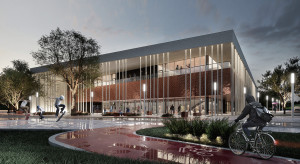 Hala sportowa w Miechowie według Ostrowscy Architekci