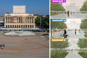 Plac Dąbrowskiego w Łodzi przejdzie metamorfozę. Mieszkańcy wybiorą projekt