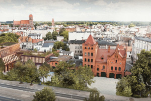 Pomysł Gierbienis + Poklewski na remizę strażacką. Kluczowa była harmonia i ekologia