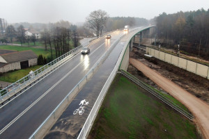 Nowy wiadukt na linii Rail Baltica już gotowy