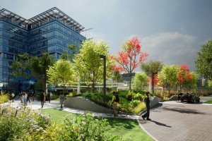 Marynarska Business Park już modernizują. Architekci wybrali pragmatyzm, ekologię i mądry design