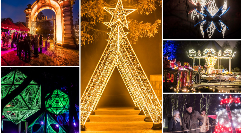 Zoo w Chorzowie rozświetliły świąteczne iluminacje. Tak się prezentuje!