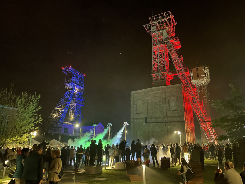 Zagospodarowanie terenu zabytkowej kopalni Ignacy w Rybniku, projekt: Blank Architekci, inwestor: Miasto Rybnik, fot. Grzegorz Kenig