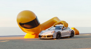 Artysta i fan Porsche stworzył nietuzinkową instalację