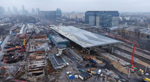 Na budowie nowej stacji Warszawa Zachodnia praca wre