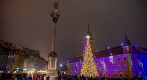 Warszawa już ze świąteczną iluminacją