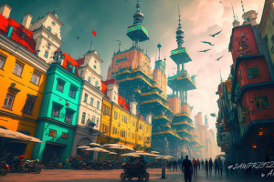 Pokazali przyszłość polskich miast za pomocą sztucznej inteligencji