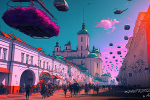 Pokazali przyszłość polskich miast za pomocą sztucznej inteligencji