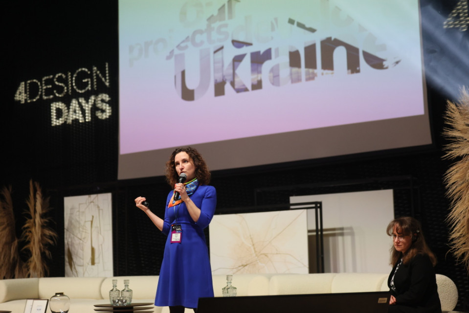 Anna Kyrii, wiceprzewodnicząca Izby Architektów Ukrainy, 4 Design Days 2023