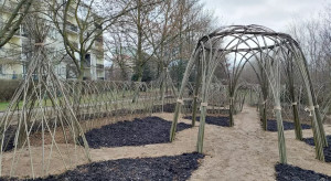W Gdańsku powstał wyjątkowy plac zabaw. Konstrukcje wykonano z wierzby