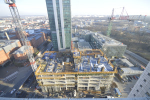 To będzie najwyższy budynek w Poznaniu. Sprawdzamy, co słychać na budowie Silver Andersii