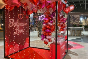 Walentynkowy Instabox zawitał do poznańskiego centrum handlowego
