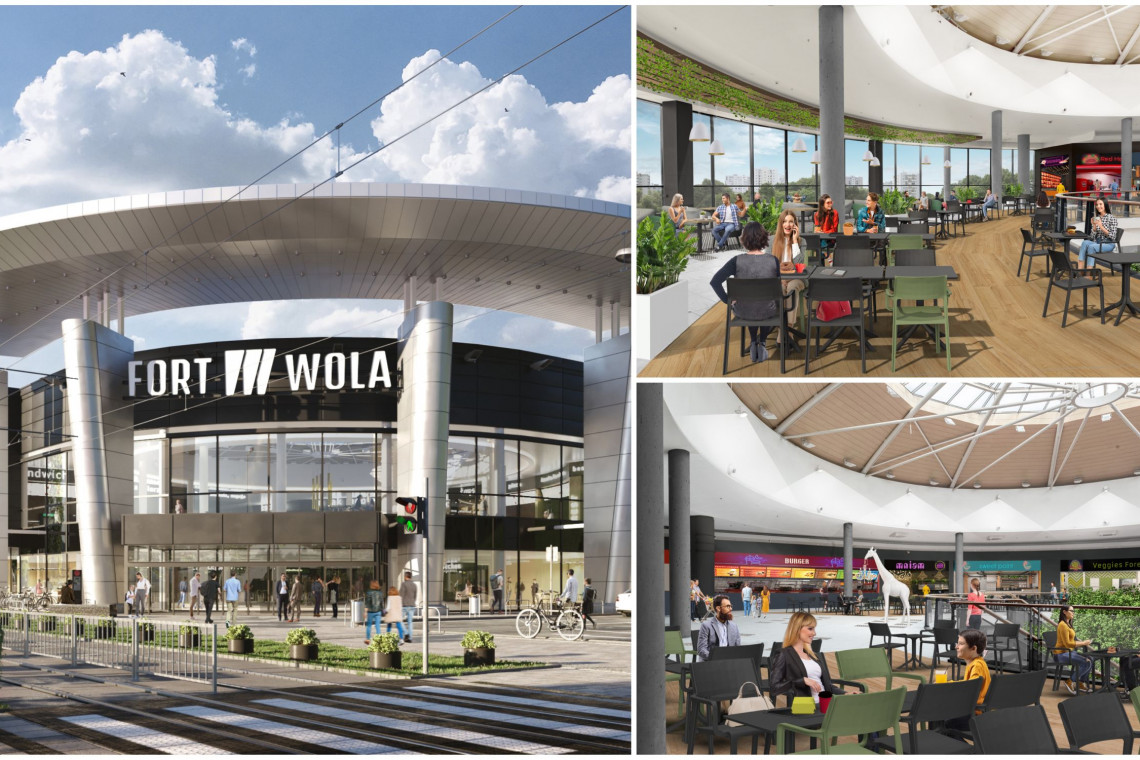 Po ośmiu latach Fort Wola powrócił na mapę Warszawy. Nowy design, klimatyczny food court i żyrafa