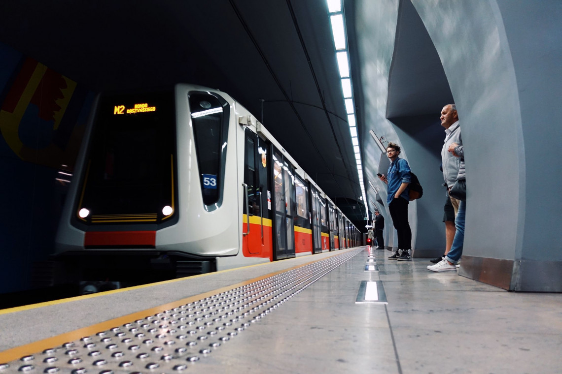Warszawa chce mieć pięć linii metra do 2050 r. Wszystko zgodnie z ideą miasta 15-minutowego