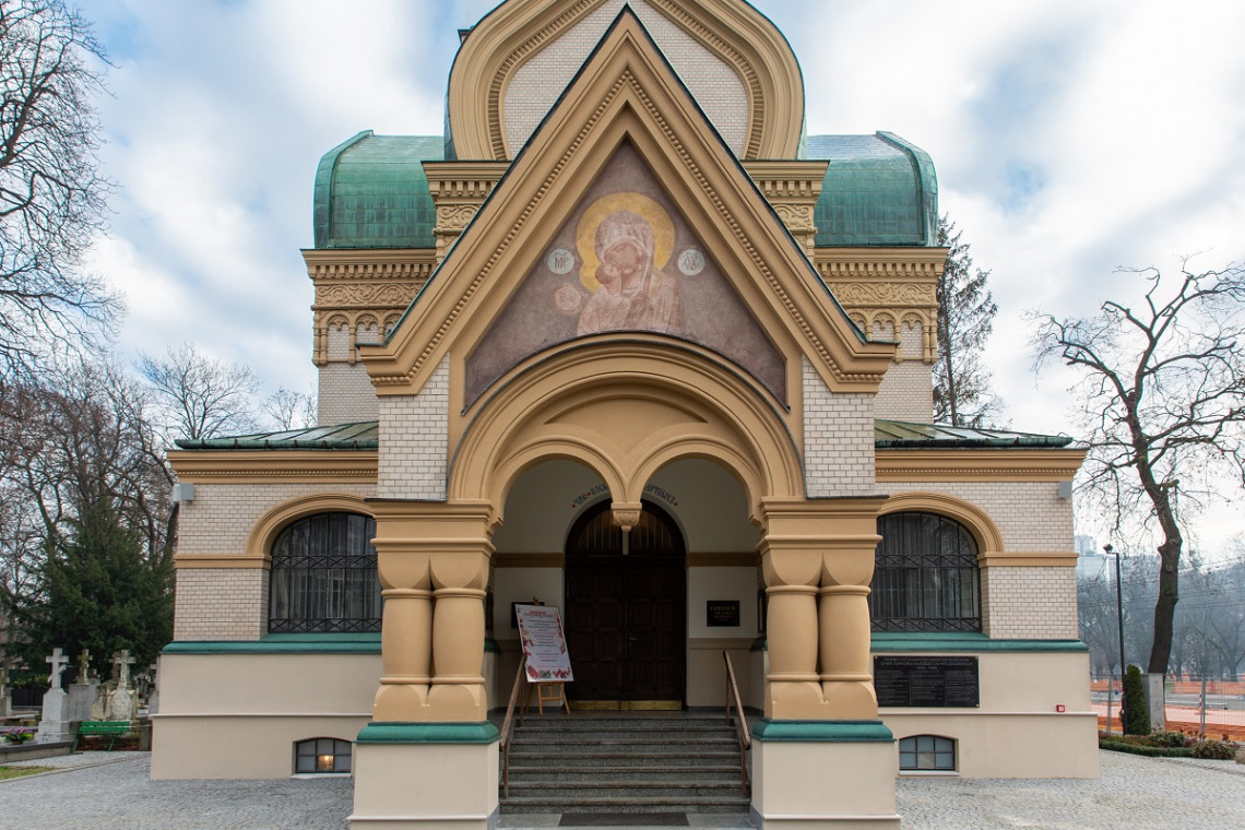 Prace trwały aż pięć lat! Cerkiew na warszawskiej Woli z nową elewacją