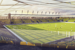 Stadion Miejski w Katowicach nabiera kształtów. Co słychać na placu budowy?