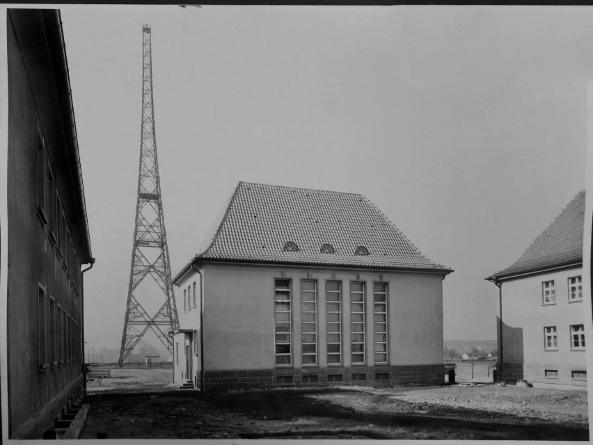Archiwalne zdjęcie Radiostacji Gliwice, fot. Archiwum Muzeum w Gliwicach