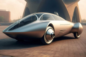 Auta od największych architektów świata według sztucznej inteligencji. Jaki pojazd stworzyłyby Gaudi i Frank Lloyd Wright?