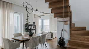 Apartament na szczycie warszawskiego wysokościowca