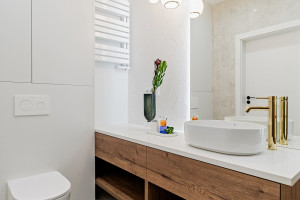 Apartament na szczycie warszawskiego wysokościowca