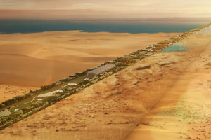 Saudyjczycy chcą wybudować 170-kilometrowe miasto pod dachem. Ma być całe z luster