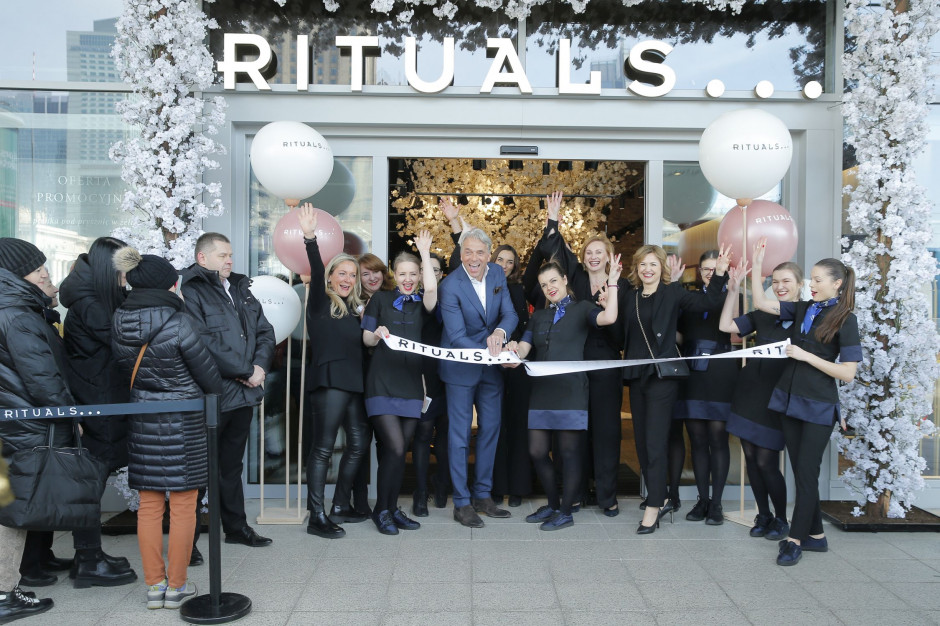 W otwarciu warszawskiego sklepu Rituals przy Marszałkowskiej wziął udział CEO, pomysłodawca i założyciel marki – Raymond Cloosterman, fot. mat. prasowe