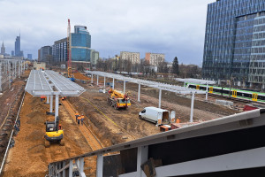 Budimex: Zaawansowanie prac na stacji kolejowej Warszawa Zachodnia przekracza 60 proc.