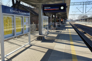 Stacja Bieżanów Kraków już po modernizacji