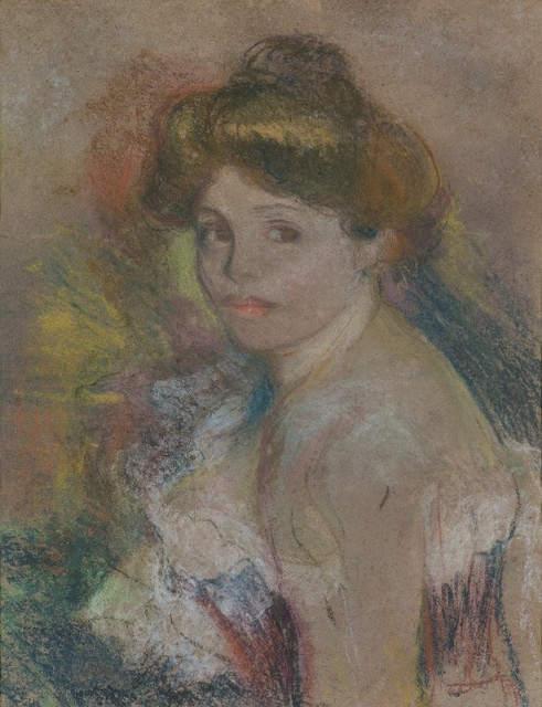 "Paryżanka", S. Wyspiański, 1892