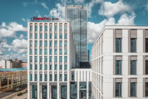 Budynek Hampton by Hilton w Łodzi jest zrównoważony i ma na to certyfikat