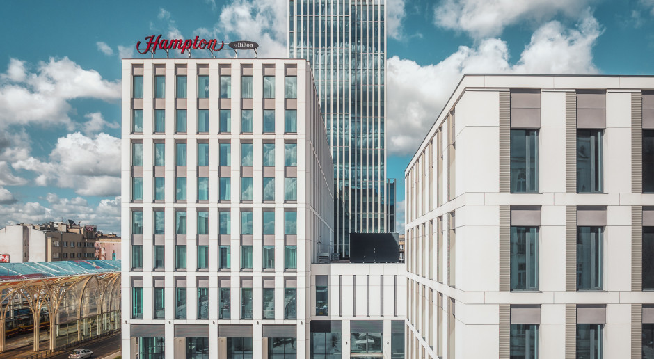Budynek Hampton by Hilton w Łodzi jest zrównoważony i ma na to certyfikat