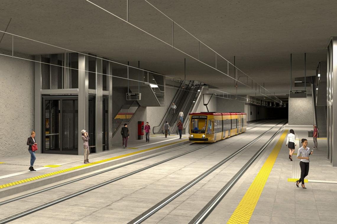 To będzie pierwsza podziemna trasa tramwajowa w Warszawie