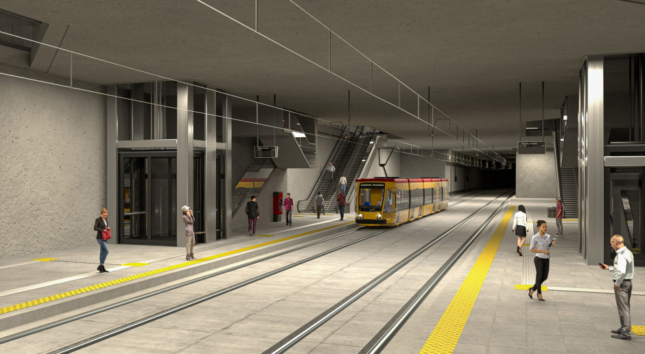 To będzie pierwsza podziemna trasa tramwajowa w Warszawie