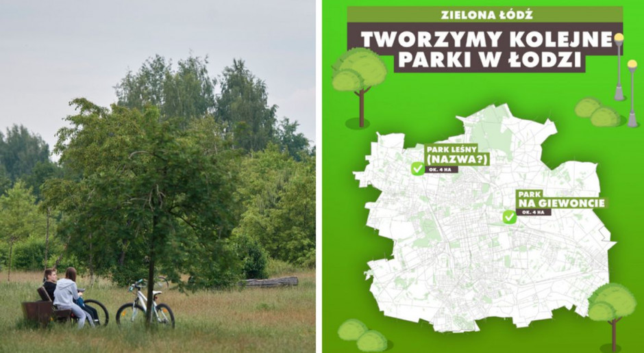 W Łodzi powstaną dwa nowe parki leśne, fot. UM Łódź