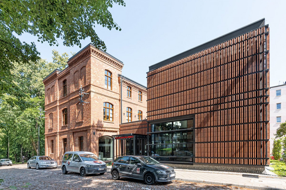 Obiekt wzbudza pozytywne uczucia nie tylko u olsztynian. Został dostrzeżony, a także uhonorowany tytułem Fasada Roku 2022 w kategorii „budynek zabytkowy po renowacji”, fot. Baumit
