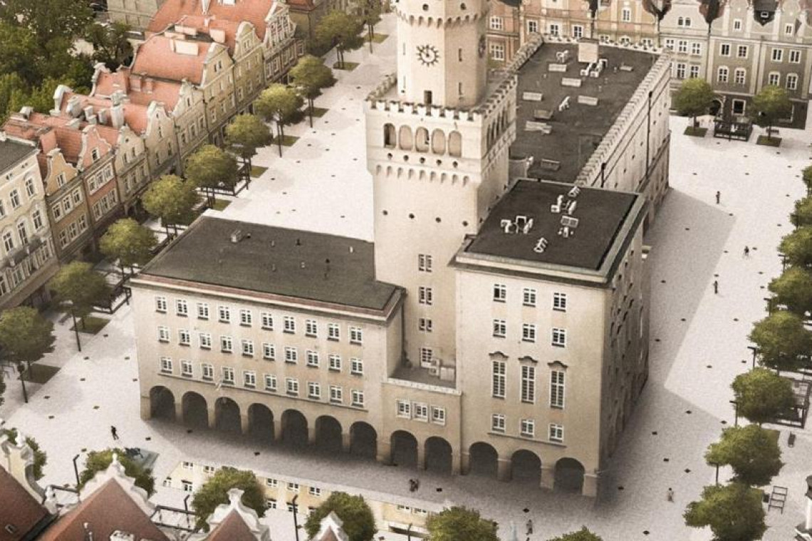 Tak mógłby wyglądać rynek w Opolu. Konkurs nie wyłonił zwycięzcy