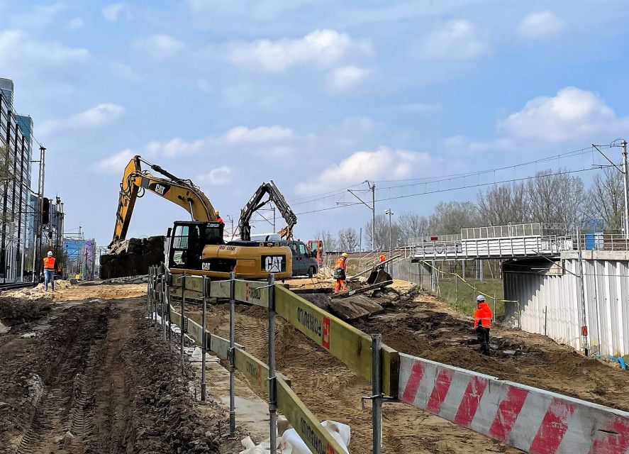 Budowa Stacji Warszawa Zachodnia. Trwa Połączenie Torów Dalekobieżnych ...